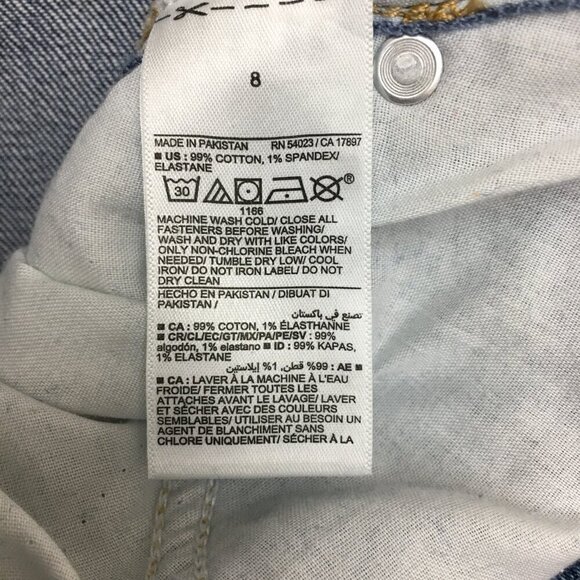 Old Navy Women's Jeans Flare Leg High Rise Size 8 Length 32" - Picture 8 of 9